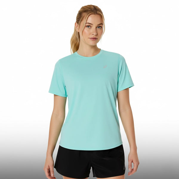 Asics Blusa Silver SS Top Mujer Mint