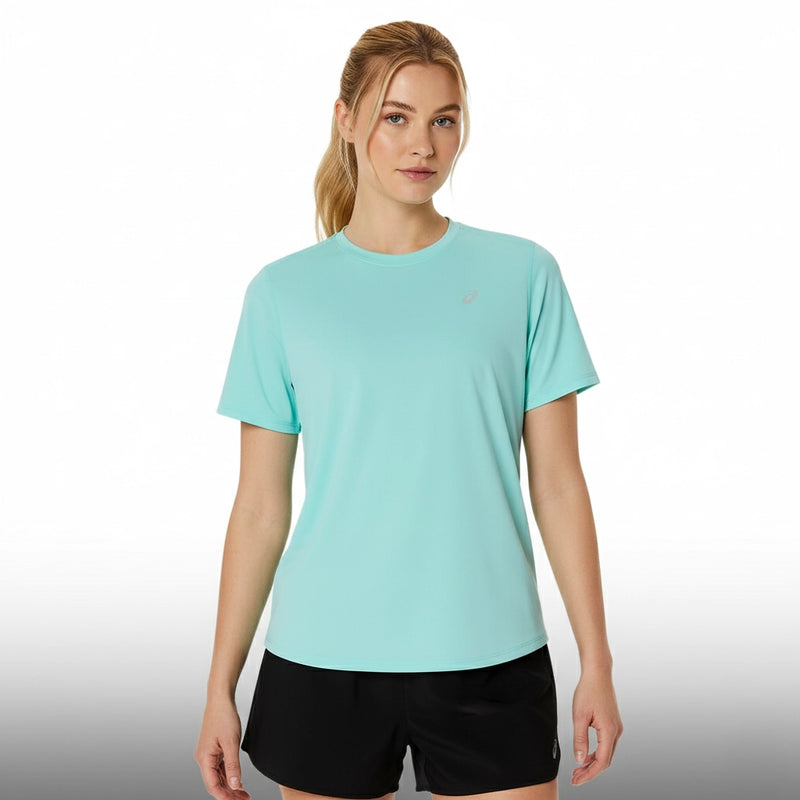 Asics Blusa Silver SS Top Mujer Mint