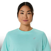 Asics Blusa Silver SS Top Mujer Mint