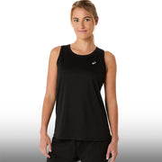 Asics Blusa Silver Tank Black