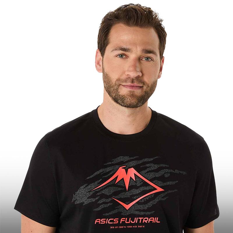 Asics Camiseta Fujitrail Hombre Black