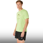 Asics Camiseta Fujitrail Hombre Lime Green