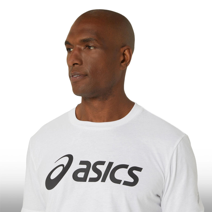 Asics Camiseta Graphic Tee Hombre Brilliant White