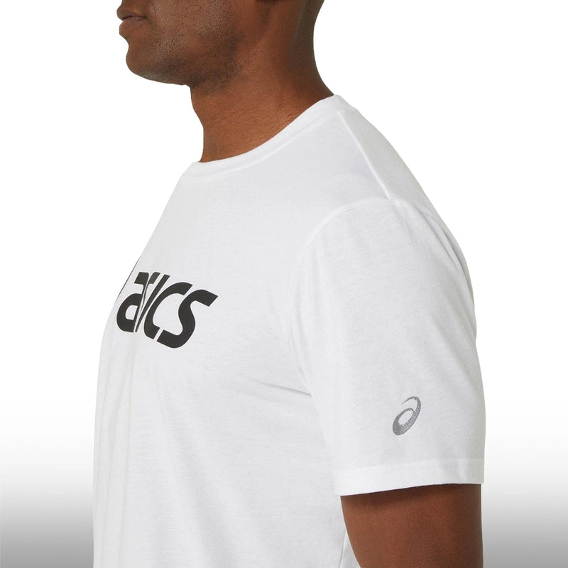 Asics Camiseta Graphic Tee Hombre Brilliant White