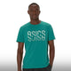 Asics Camiseta HEX Graphic Cotton Blend Tee Hombre Rainy Lake