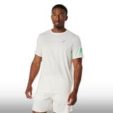 Asics Camiseta Icon SS Hombre Cream Vital Green