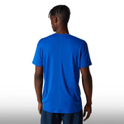 Asics Camiseta Silver SS Top Hombre Blue Brilliant White