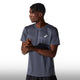 Asics Camiseta Silver SS Top Hombre Illusion Blue Black