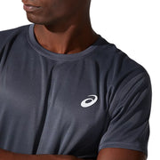 Asics Camiseta Silver SS Top Hombre Illusion Blue Black