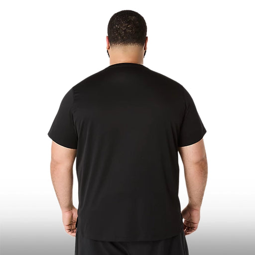 Asics Camiseta Silver Short Sleeve Top Hombre Performance Black