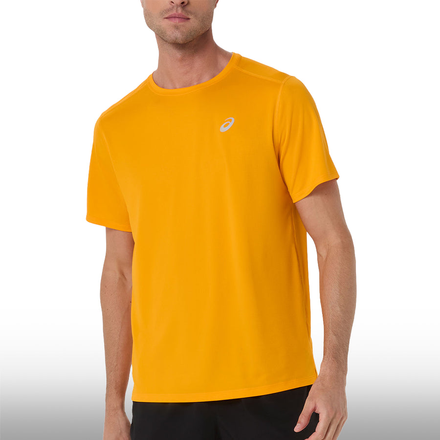 Asics Camiseta Silver Short Sleeve Top Hombre Yamabuki