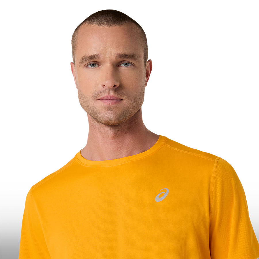 Asics Camiseta Silver Short Sleeve Top Hombre Yamabuki