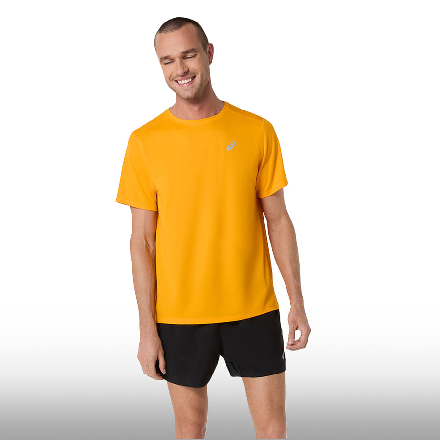 Asics Camiseta Silver Short Sleeve Top Hombre Yamabuki