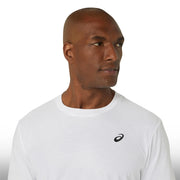 Asics Camiseta Spiral Embroidery Tee Hombre Brilliant White
