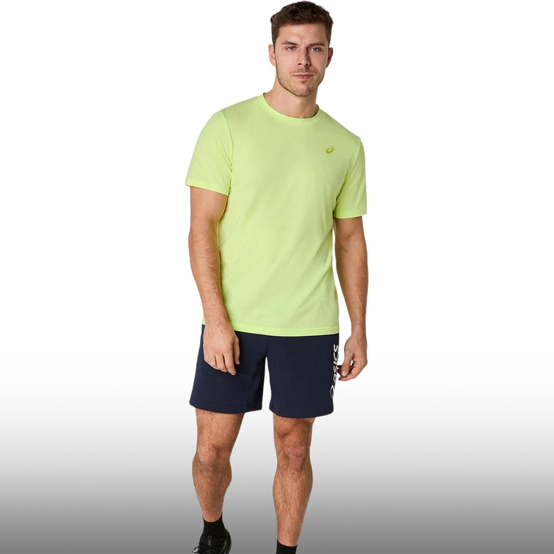 Asics Camiseta Spiral Embroidery Tee Lucid Yellow