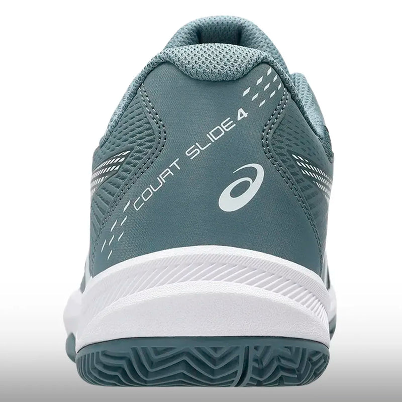 Asics Court Slide 4 Clay OC Hombre Ironclad White