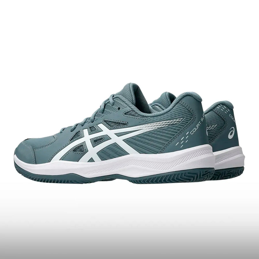 Asics Court Slide 4 Clay OC Hombre Ironclad White