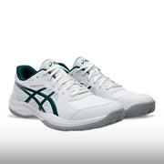 Asics Court Slide 4 Clay OC Hombre White Saxon Green