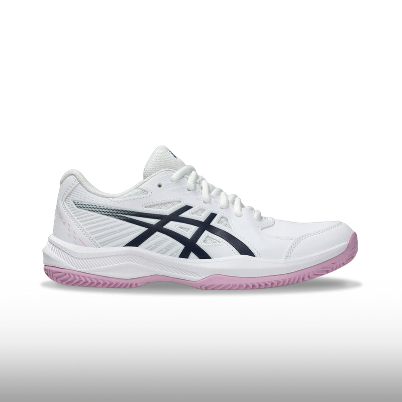 Asics Court Slide 4 Clay OC Mujer White Indigo Fog