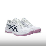 Asics Court Slide 4 Clay OC Mujer White Indigo Fog