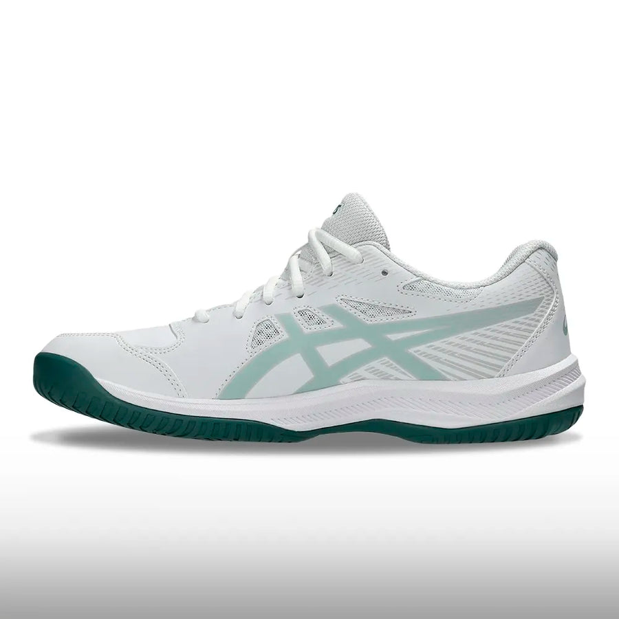 Asics Court Slide 4 Hombre White Cold Moss