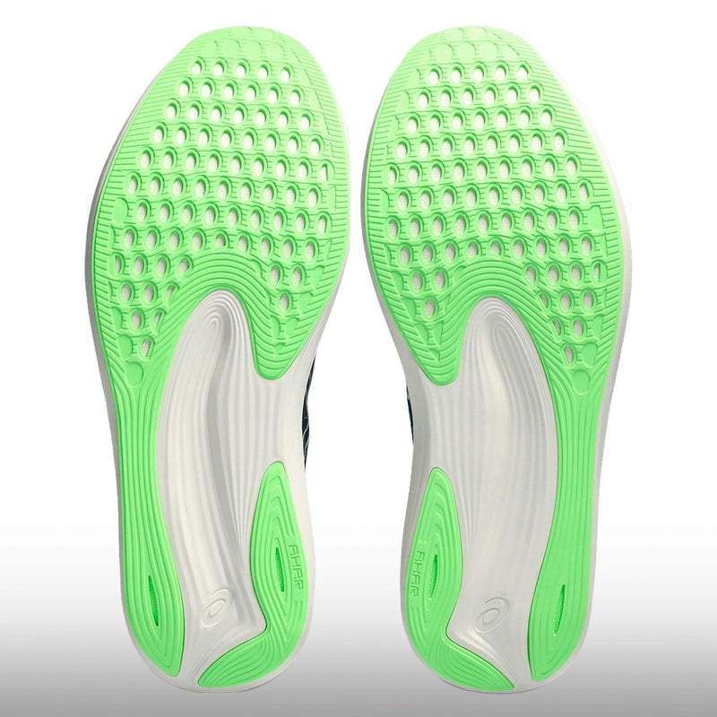 Asics Evoride Speed 2 Hombre Blue Expanse Illuminate Green