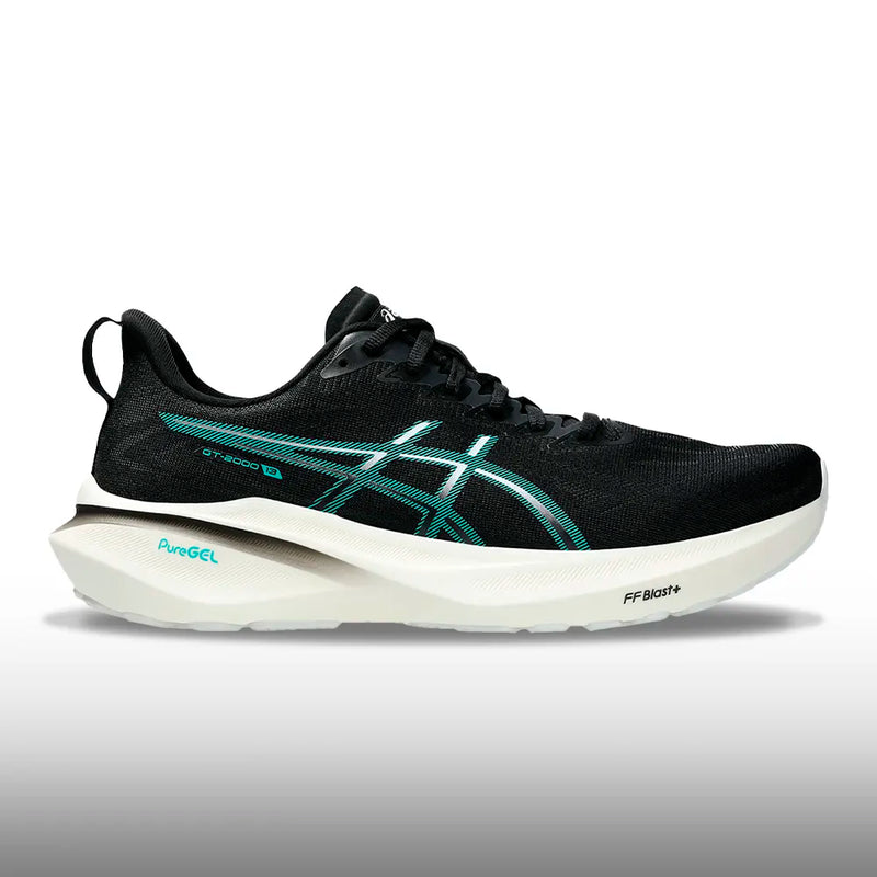 Asics GT-2000 13 Hombre Black/Wave Teal