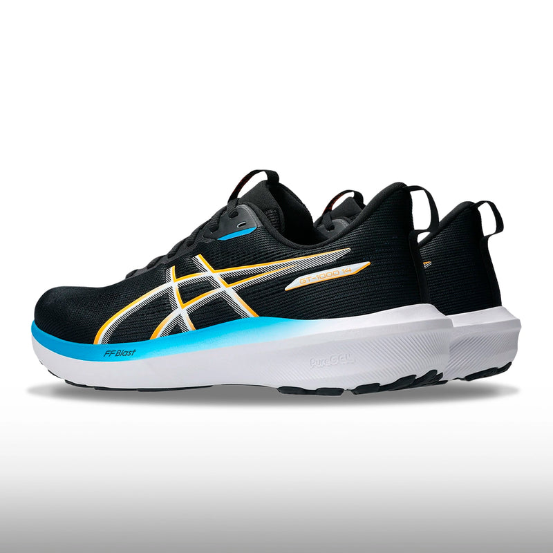 Asics GT 1000 14 Hombre Black Yamabuki