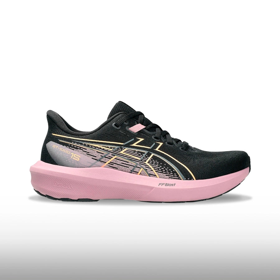 Asics GT 1000 15 Mujer Black Taro Purple