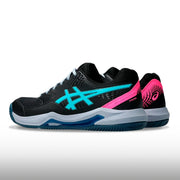Asics Gel-Dedicate 8 Padel Hombre Black Energy Aqua