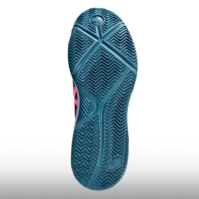 Asics Gel-Dedicate 8 Padel Hombre Black Energy Aqua