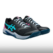 Asics Gel-Dedicate 8 Padel Hombre Black Energy Aqua
