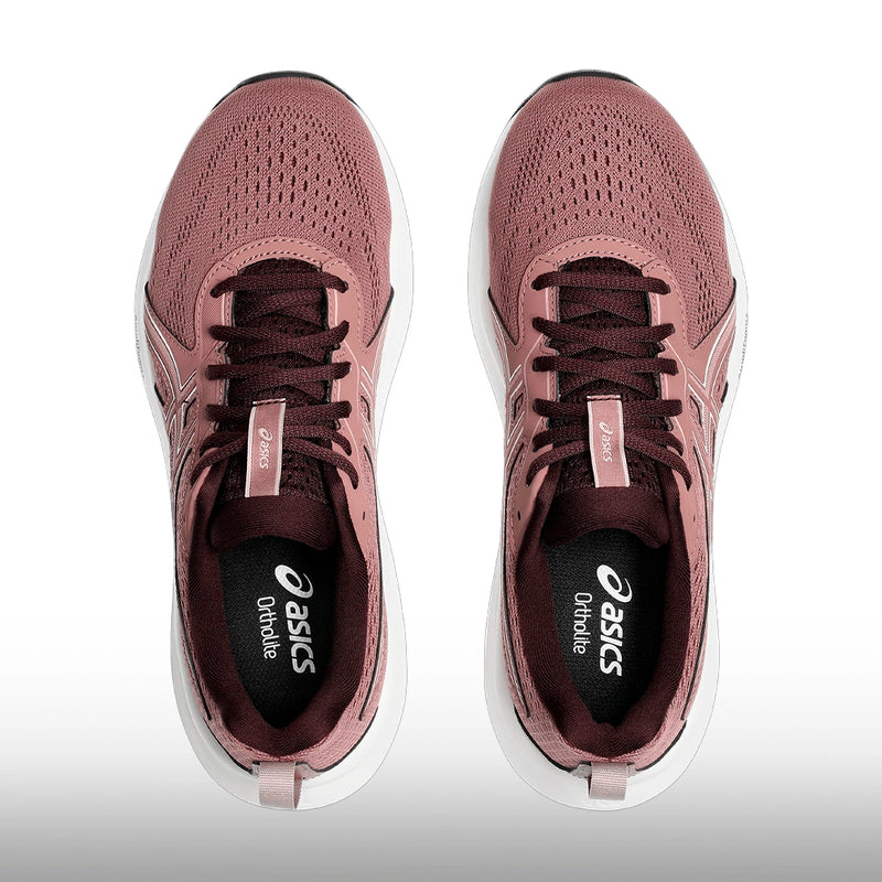 Asics Gel Contend 9 Mujer Rubble Red Fawn