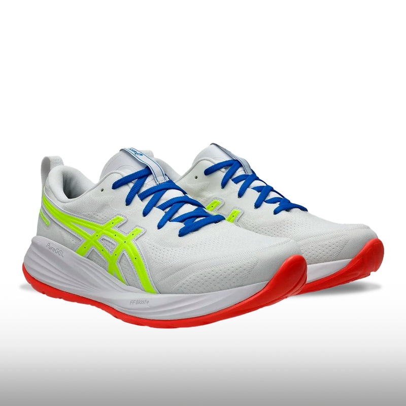 Asics Gel Cumulus 27 ATC Hombre White Safety Yellow