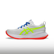 Asics Gel Cumulus 27 ATC Mujer White Safety Yellow