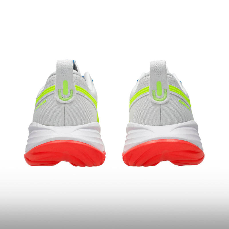 Asics Gel Cumulus 27 ATC Mujer White Safety Yellow