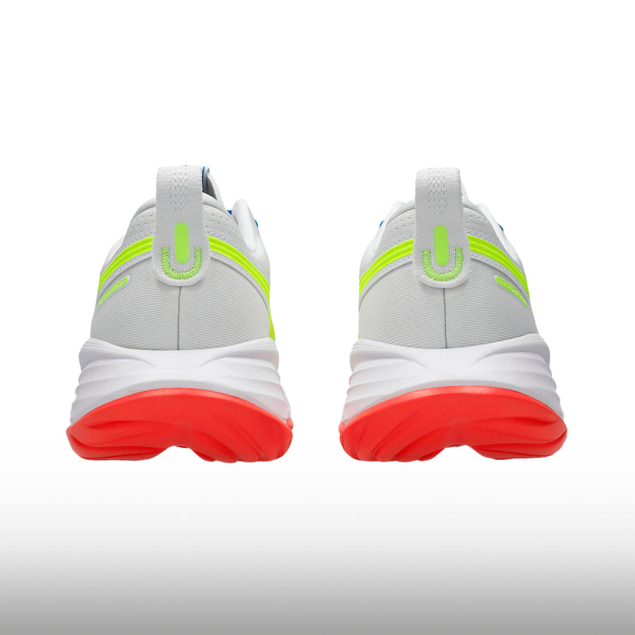 Asics Gel Cumulus 27 ATC Mujer White Safety Yellow