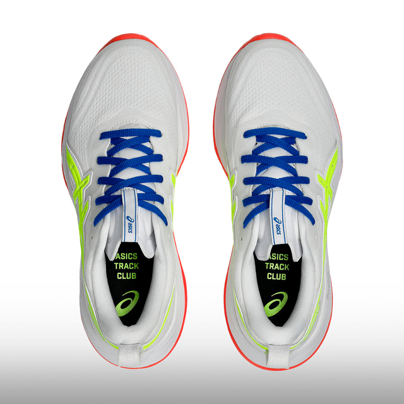 Asics Gel Cumulus 27 ATC Mujer White Safety Yellow