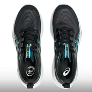 Asics Gel Cumulus 27 Hombre Black Lucid Yellow