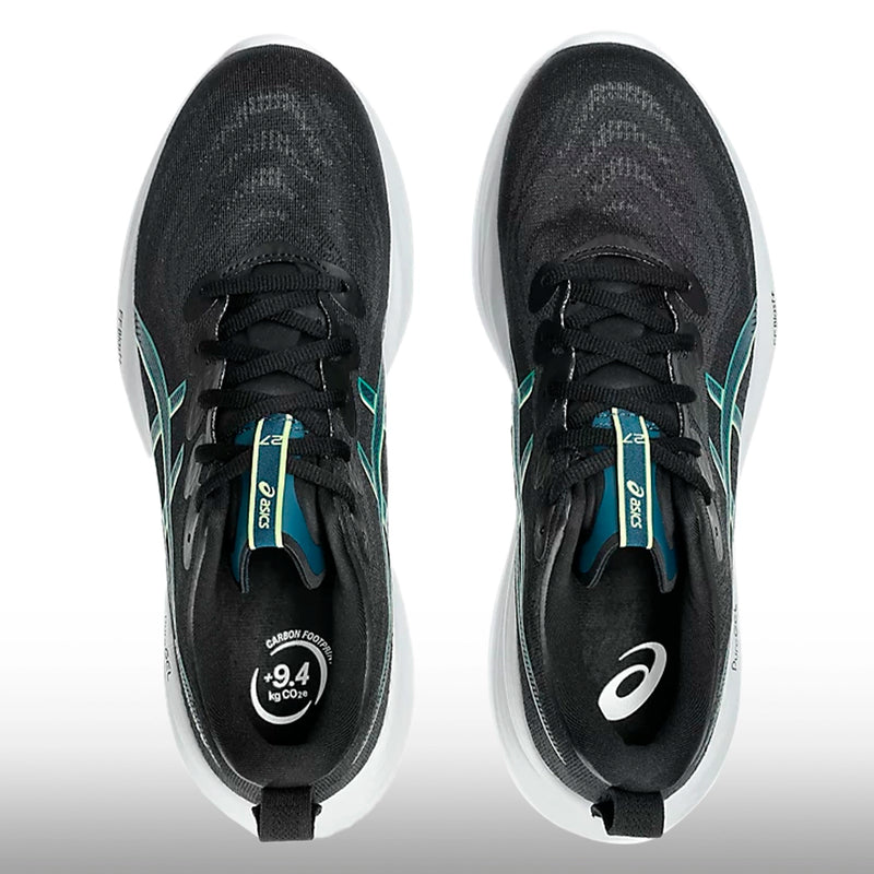 Asics Gel Cumulus 27 Hombre Black Lucid Yellow