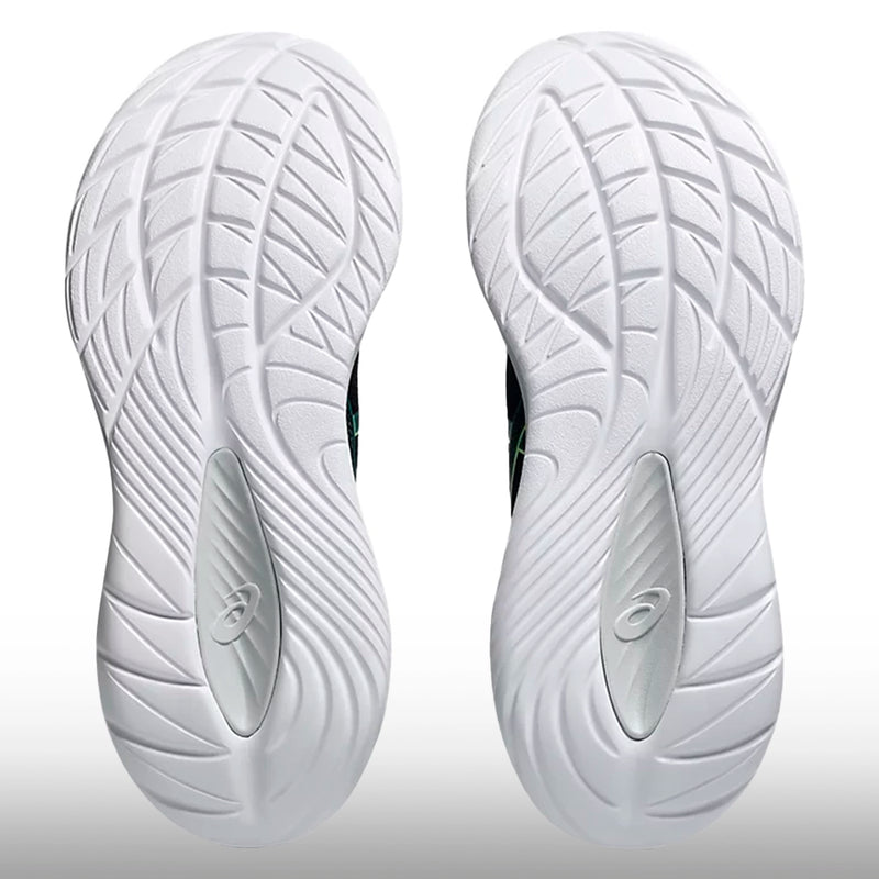 Asics Gel Cumulus 27 Hombre Black Lucid Yellow