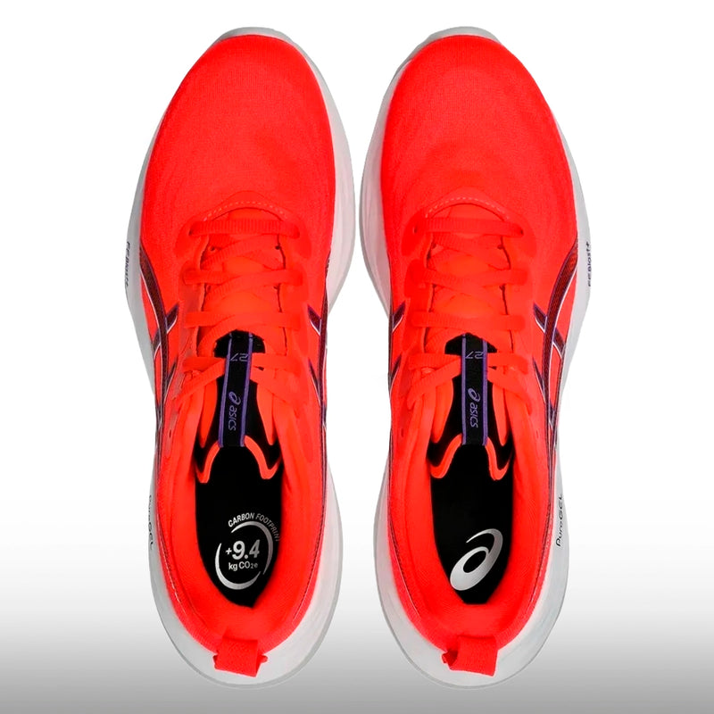 Asics Gel Cumulus 27 Hombre Flash Red White