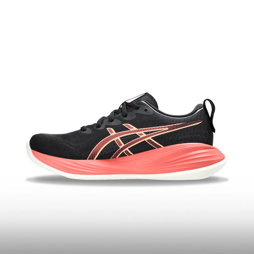 Asics Gel Cumulus 27 Mujer Black Orange Glow