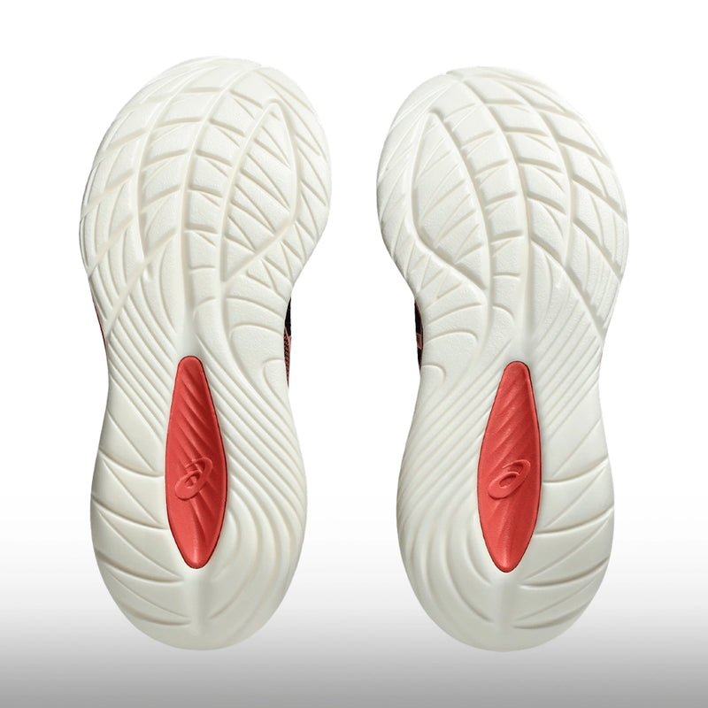 Asics Gel Cumulus 27 Mujer Black Orange Glow