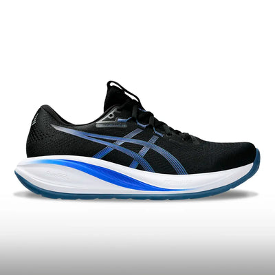 Asics Gel Cumulus 28 Hombre Black Neon Blue