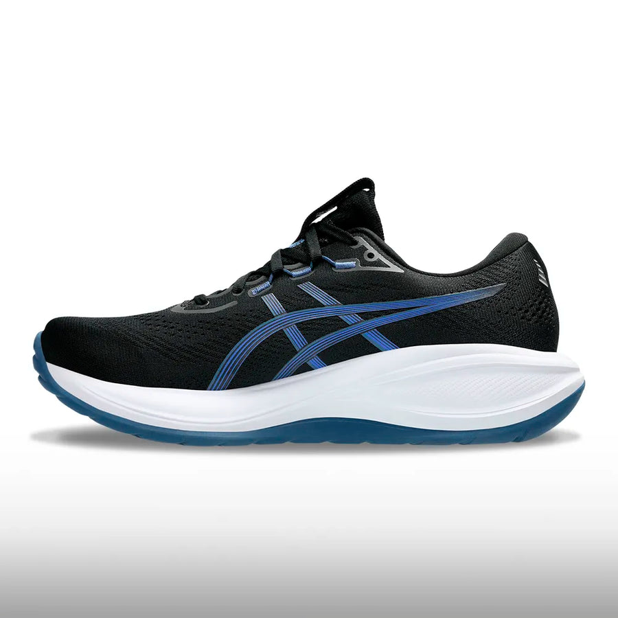 Asics Gel Cumulus 28 Hombre Black Neon Blue