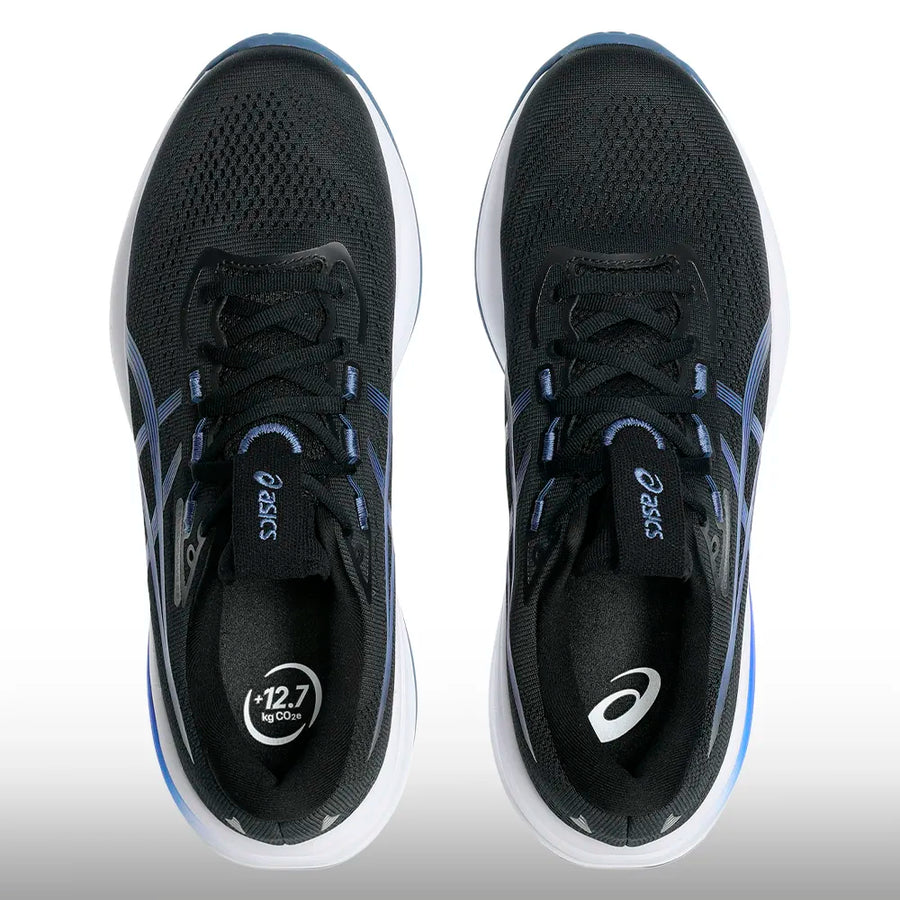 Asics Gel Cumulus 28 Hombre Black Neon Blue