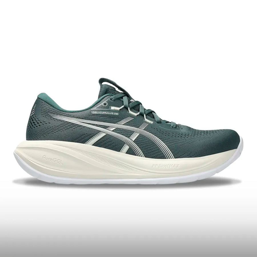 Asics Gel Cumulus 28 Hombre Dusty Fern Ivory