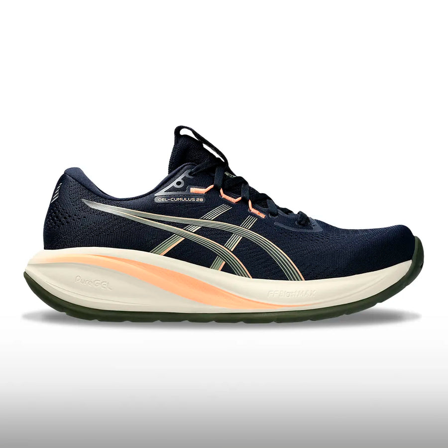Asics Gel Cumulus 28 Hombre Midnight Khaki Green