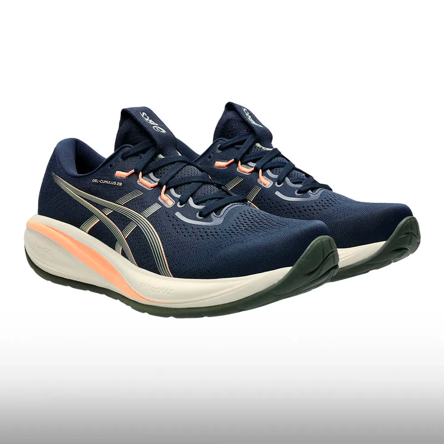 Asics Gel Cumulus 28 Hombre Midnight Khaki Green